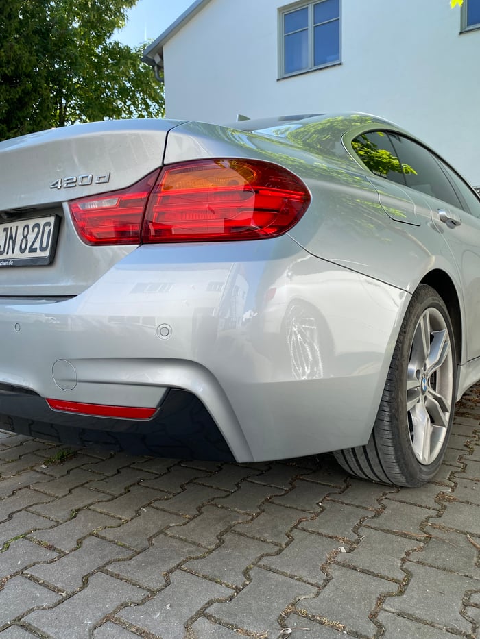 BMW 4er – Instandsetzung Stoßfänger (Bild 3)