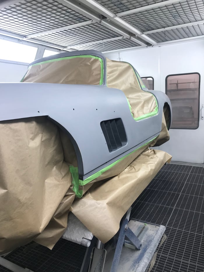 Mercedes 300 SL – Restauration und Lackierung eines Flügeltürers (Bild 2)