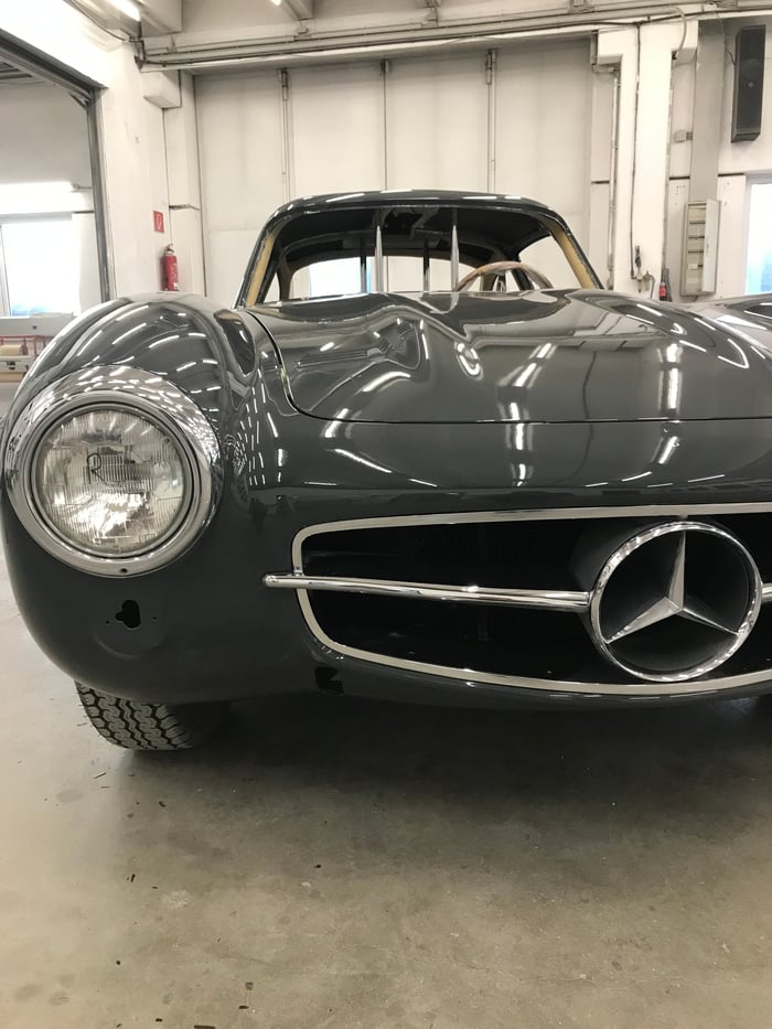 Mercedes 300 SL – Restauration und Lackierung eines Flügeltürers (Bild 4)