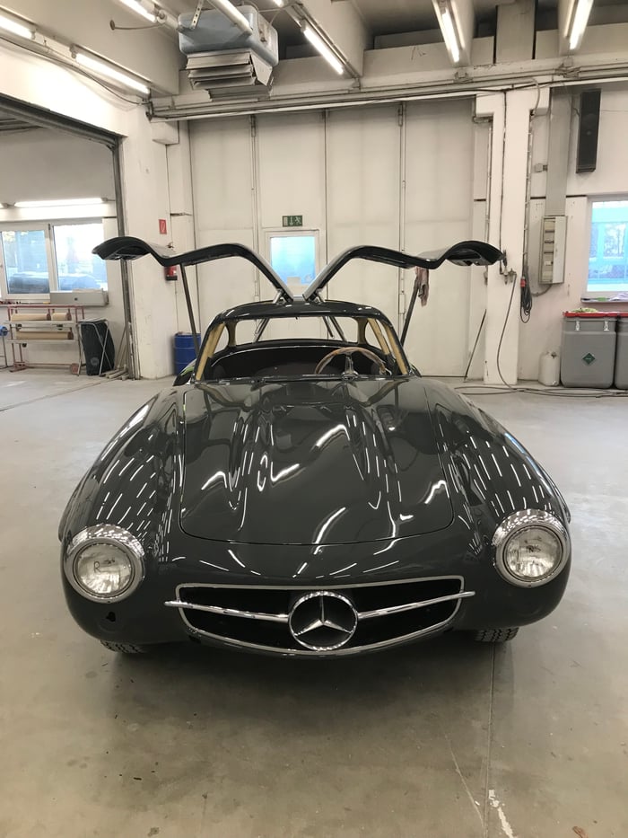 Mercedes 300 SL – Restauration und Lackierung eines Flügeltürers (Bild 6)